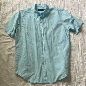 🐎Ralph Lauren Seersucker Short Sleeve Oxford